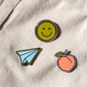 Party of Three Enamel Pin Pack
